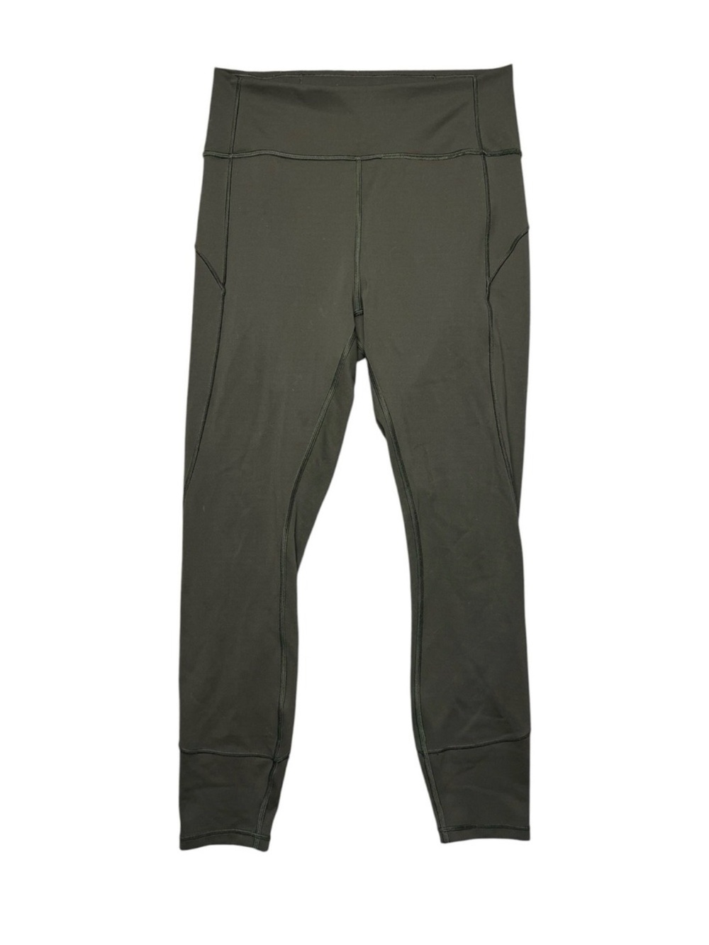 Lululemon - In Movement Tight - Army Green Size 10 - 25” Length